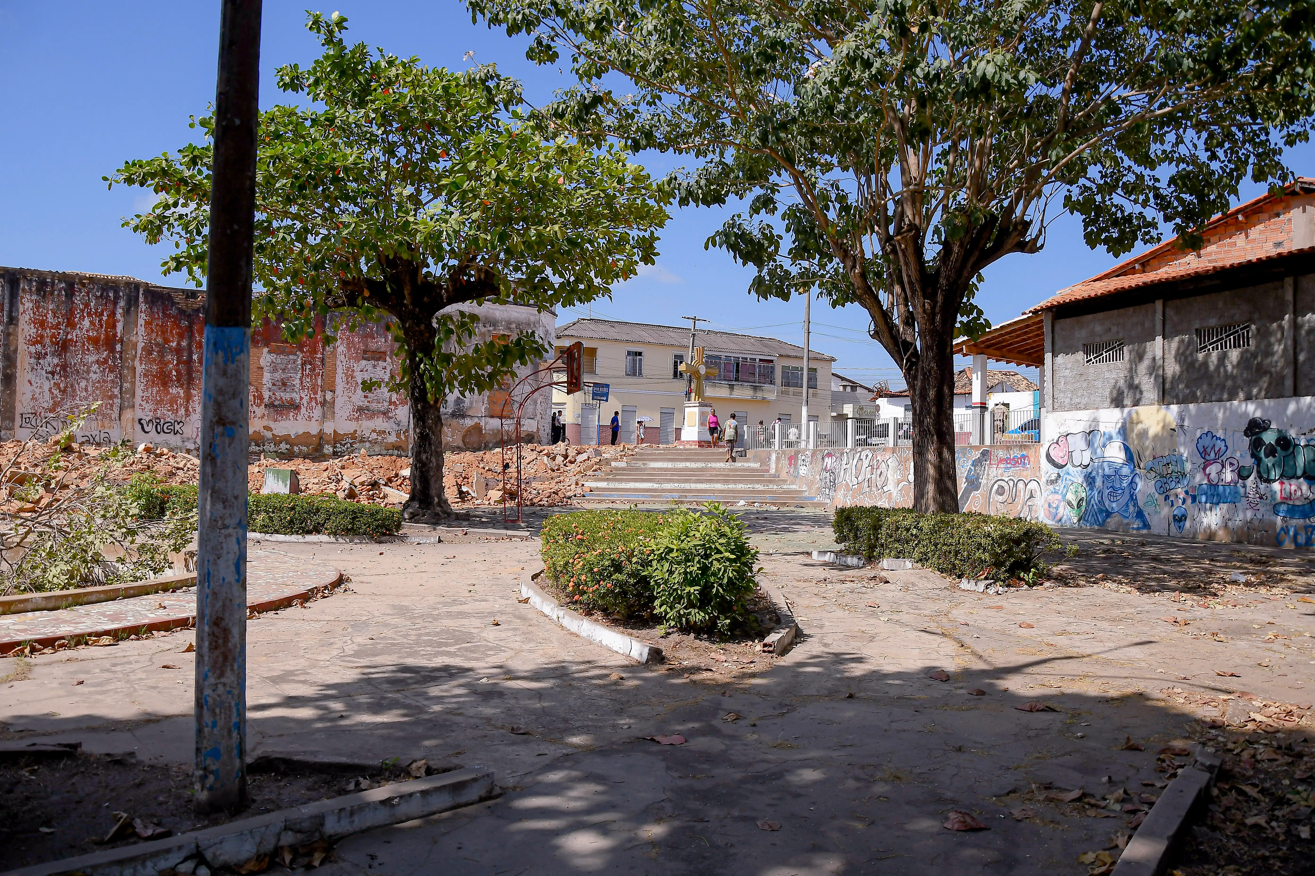 Foto 4 – Codó inicia revitalização da nova Praça do Cinema com proposta de resgatar memória e modernizar espaço