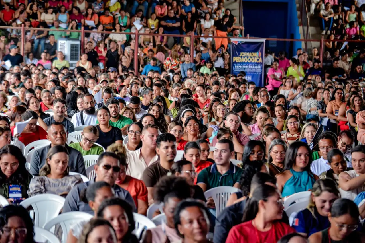 Galeria de imagens - Foto 7 da notícia: Jornada Pedagógica 2026 discute alfabetização, IA e metodologias ativas em Codó