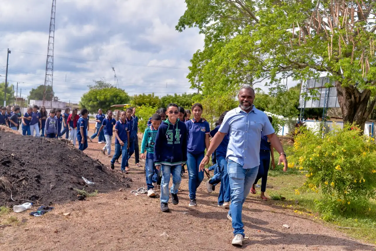Foto 3 – Comissão do Selo UNICEF de Codó promove ação educativa sobre mudanças climáticas e políticas públicas ambientais