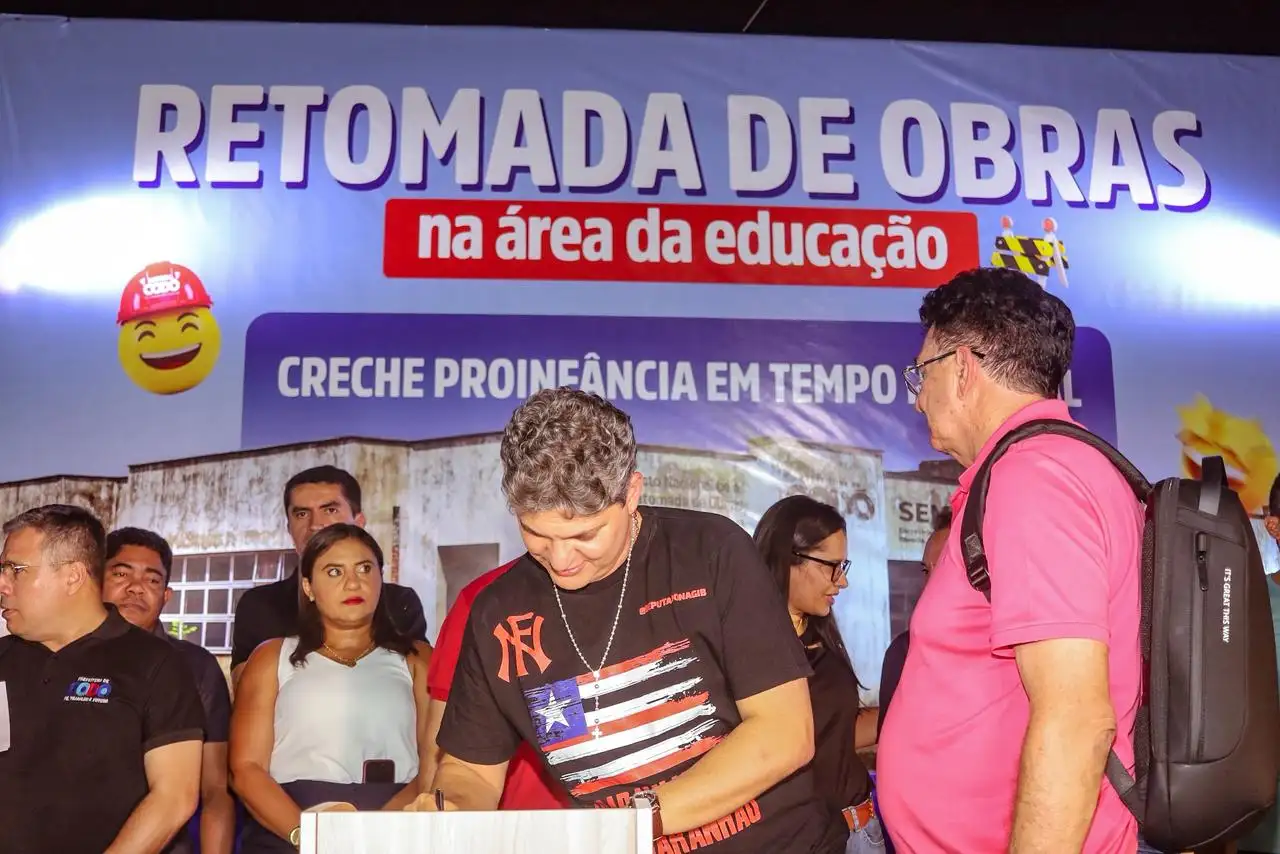 Foto 6 – Prefeitura de Codó assina ordem de serviço para retomada da Creche Proinfância em tempo integral no Bairro São Francisco