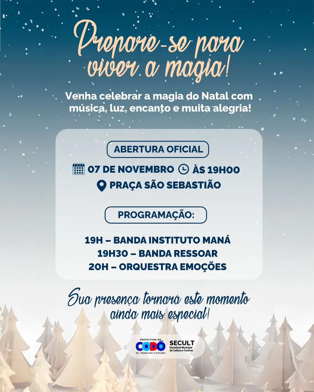 Foto 2 – Codó se prepara para viver a magia do Natal