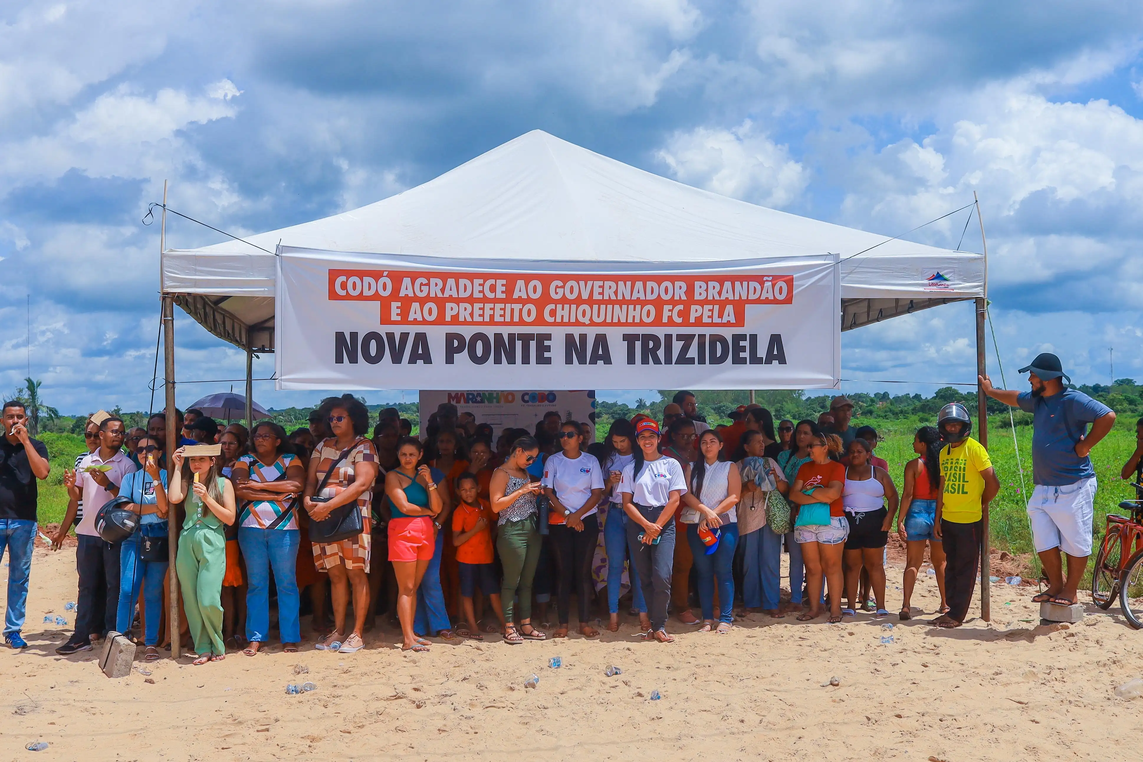Foto 14 – Nova ponte da Trizidela começa a ser construída em Codó
