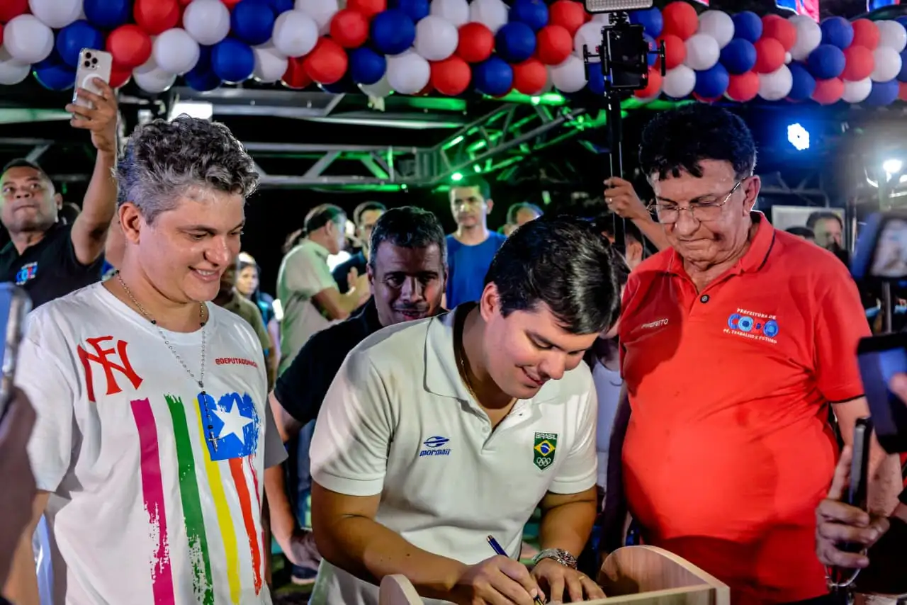 Foto 16 – Prefeitura de Codó lança obra do Centro Esportivo Comunitário no Povoado Saco
