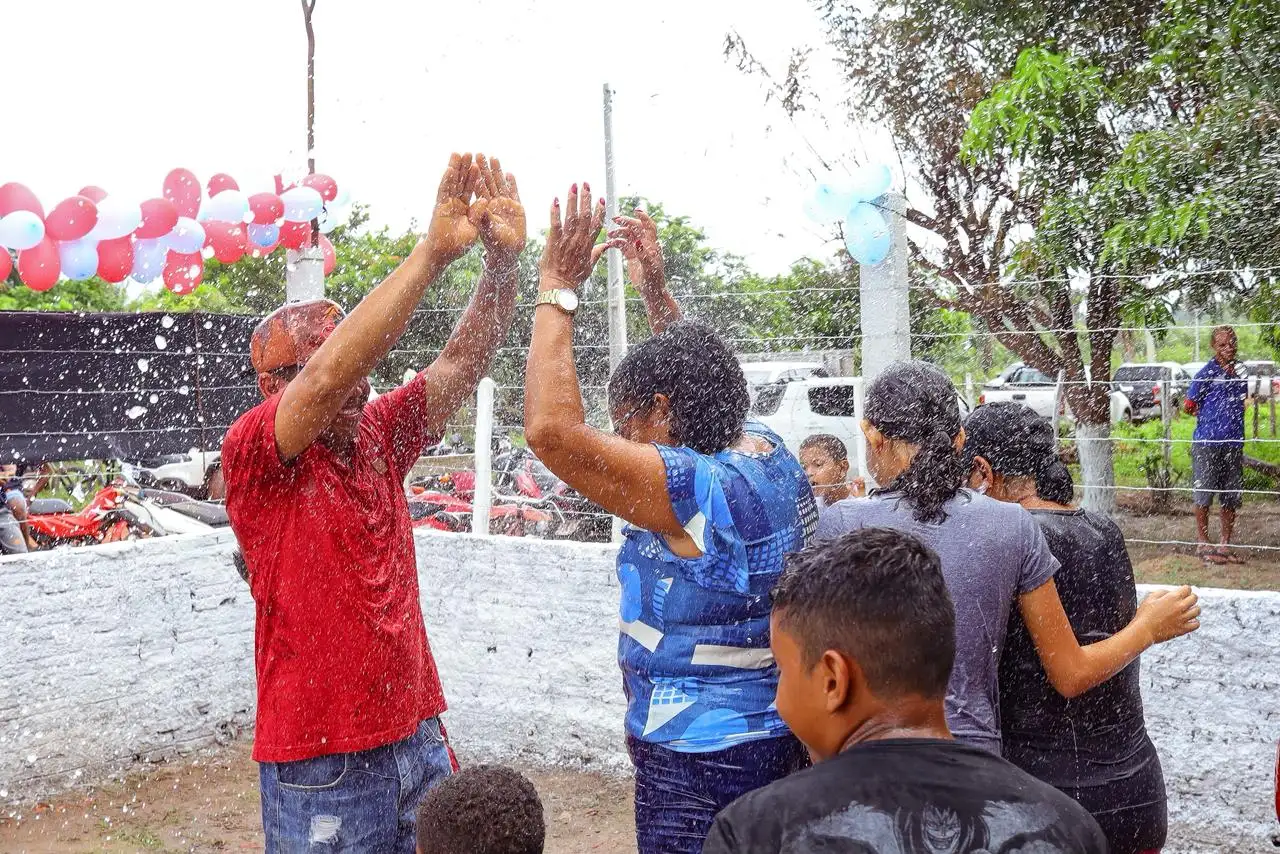 Galeria de imagens - Foto 5 da notícia: Codó 130 anos: Povoado Vila Verde recebe poço artesiano e celebra avanço no abastecimento de água
