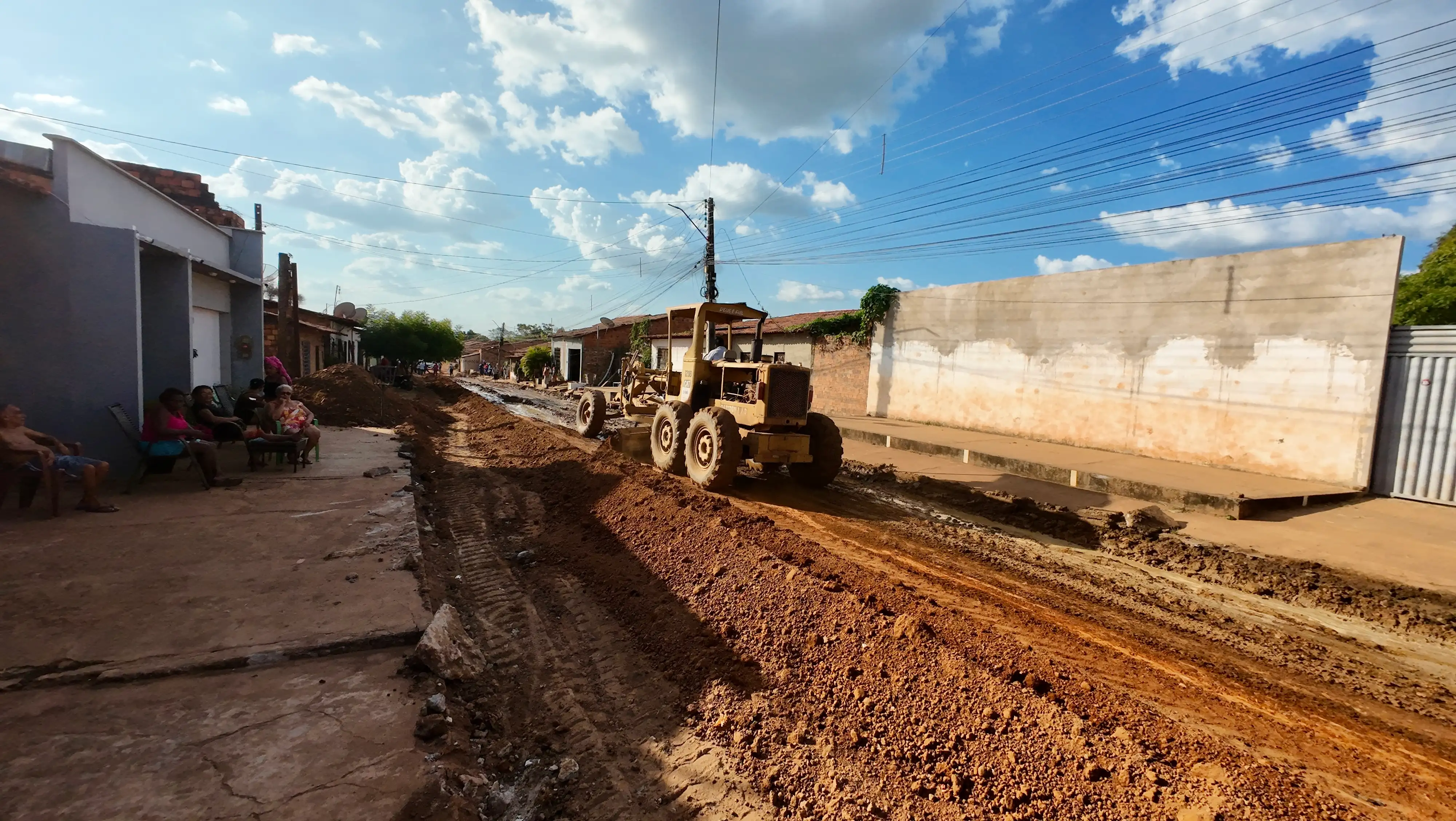 Foto 1 – Prefeitura de Codó inicia obras de infraestrutura na Rua Nina Rodrigues, no bairro Santo Antônio