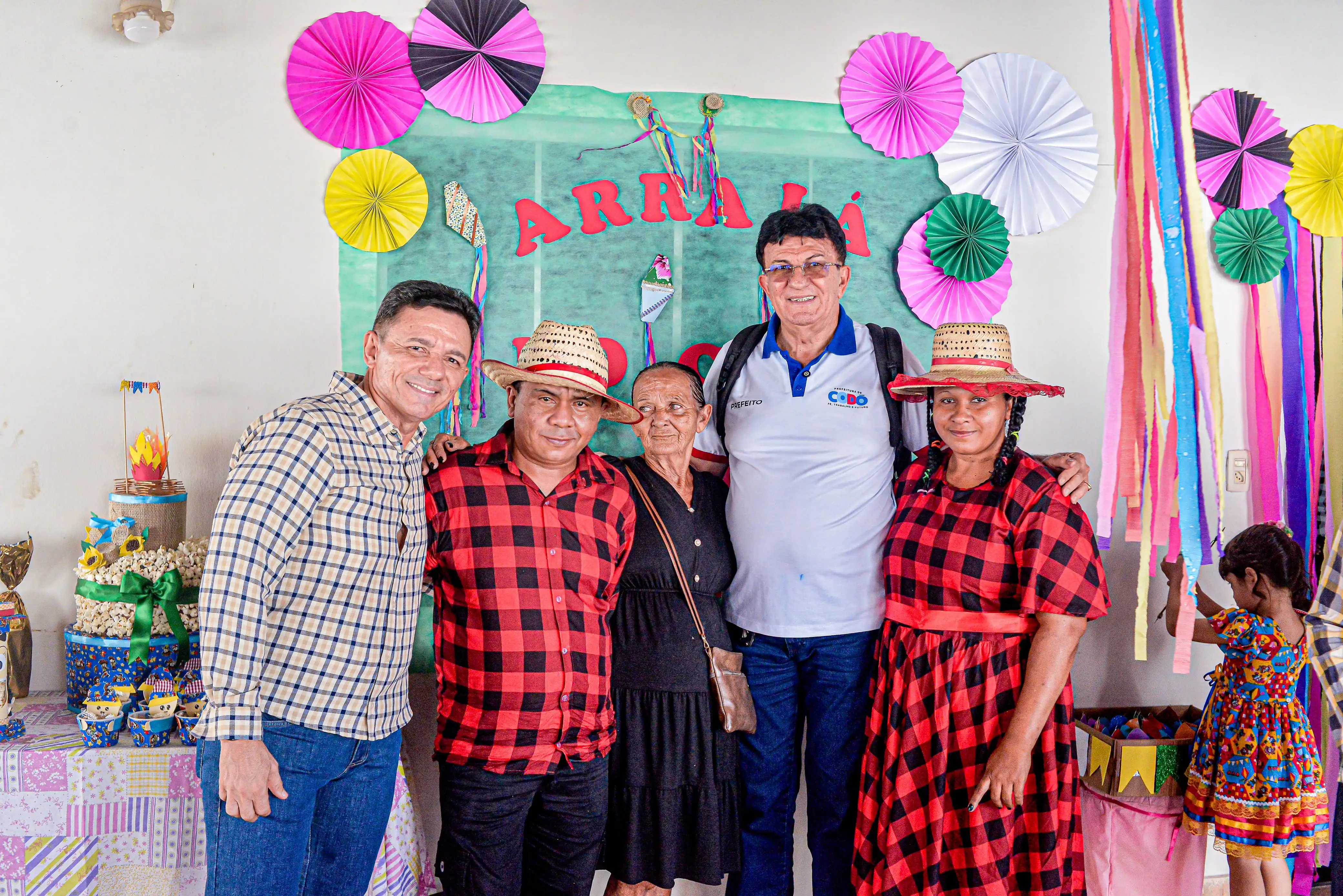 Foto 2 – Arraial do CAPS II em Codó promove integração social entre pacientes e colaboradores
