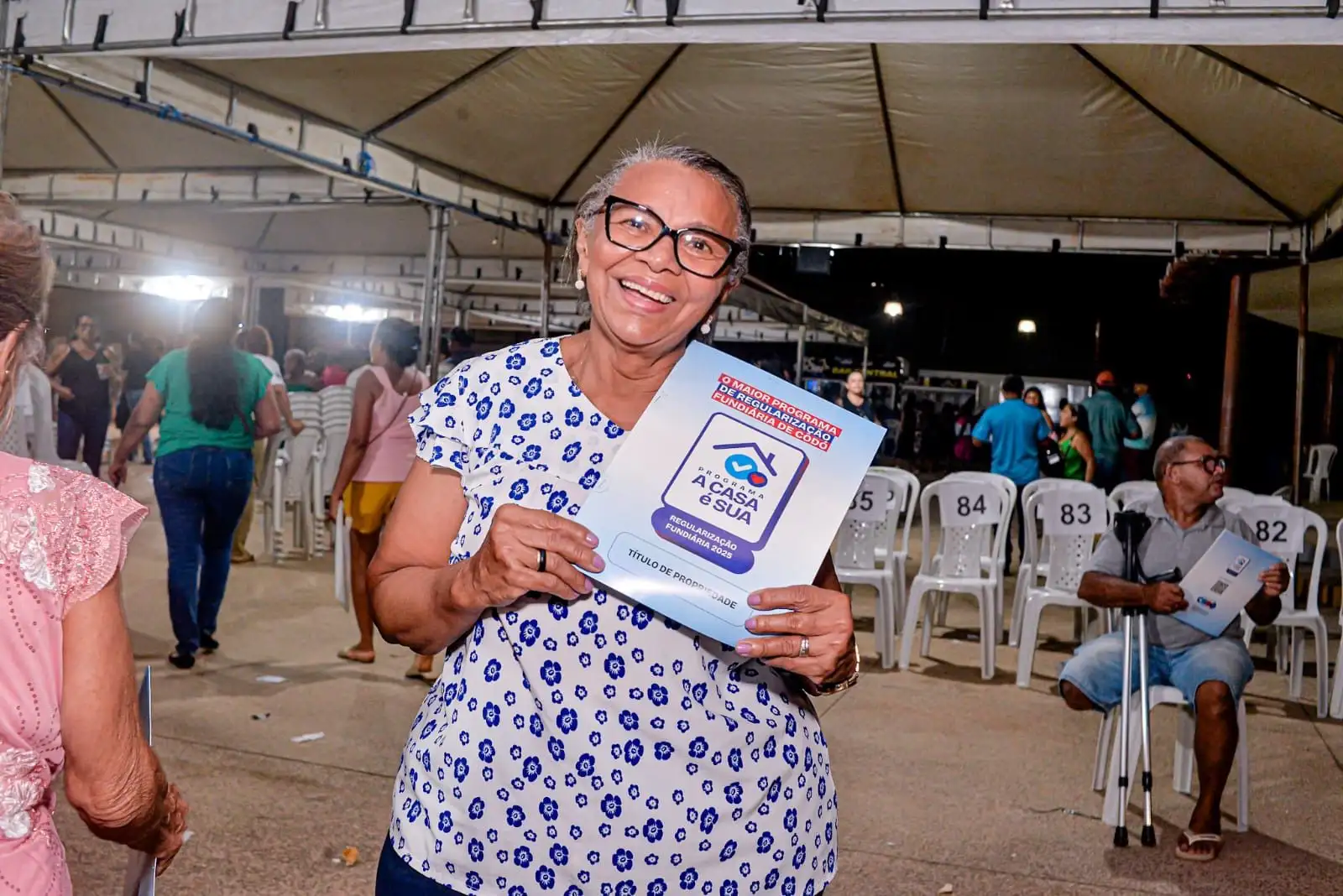 Foto 1 – Codó 130 anos: 1.000 famílias codoenses conquistam título definitivo de seus imóveis por meio do programa “A Casa é Sua”