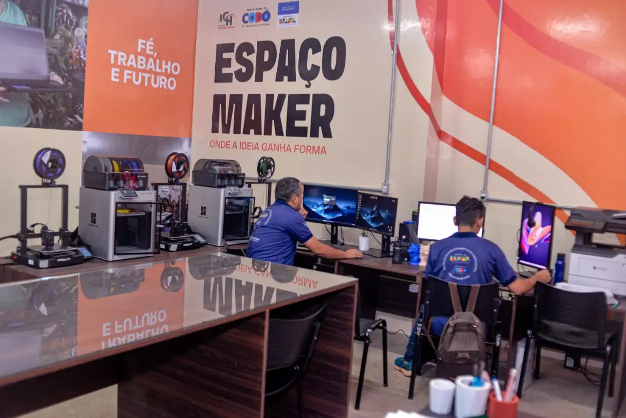 Foto 2 – Programa Computadores para Inclusão certifica primeira turma de alunos em Codó