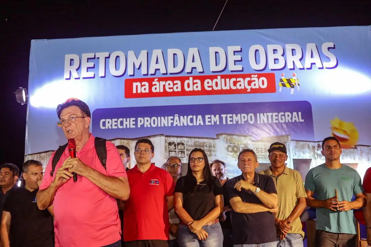 Foto 3 – Prefeitura de Codó assina ordem de serviço para retomada da Creche Proinfância em tempo integral no Bairro São Francisco