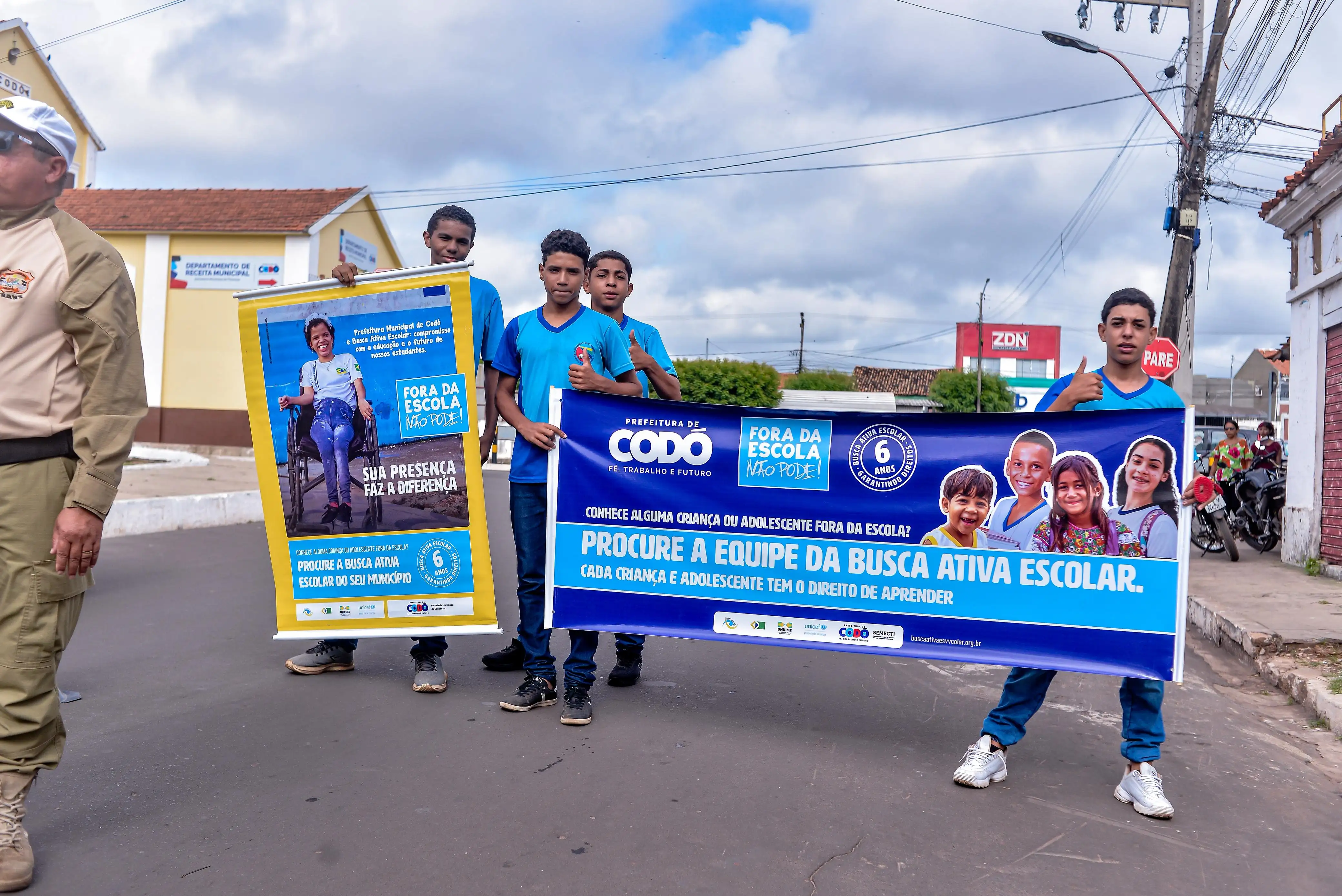 Foto 2 – Prefeitura de Codó promove campanha para conscientização e combate da evasão escolar