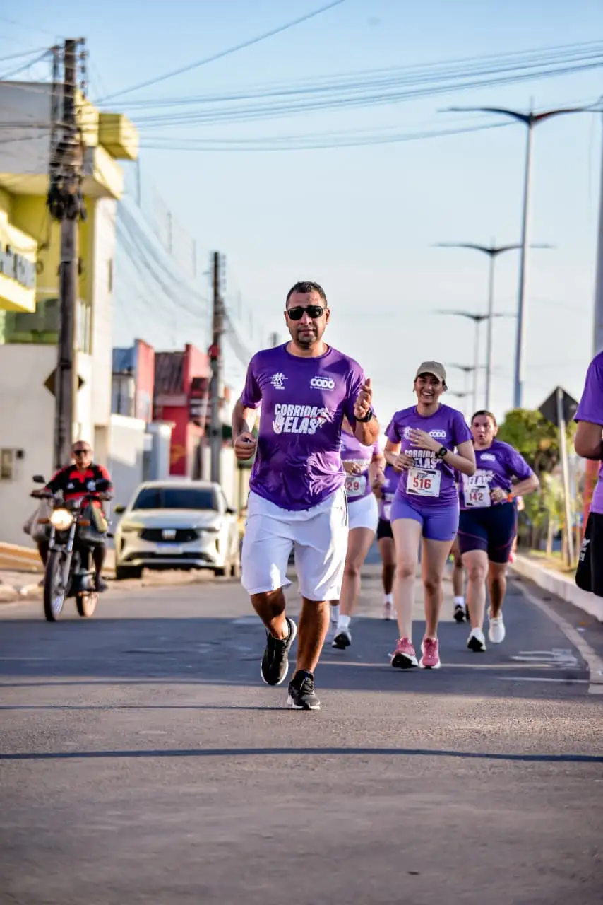 Galeria de imagens - Foto 10 da notícia: 1ª Corrida Por Elas marcou o encerramento do Agosto Lilás com emoção, superação e compromisso social em Codó