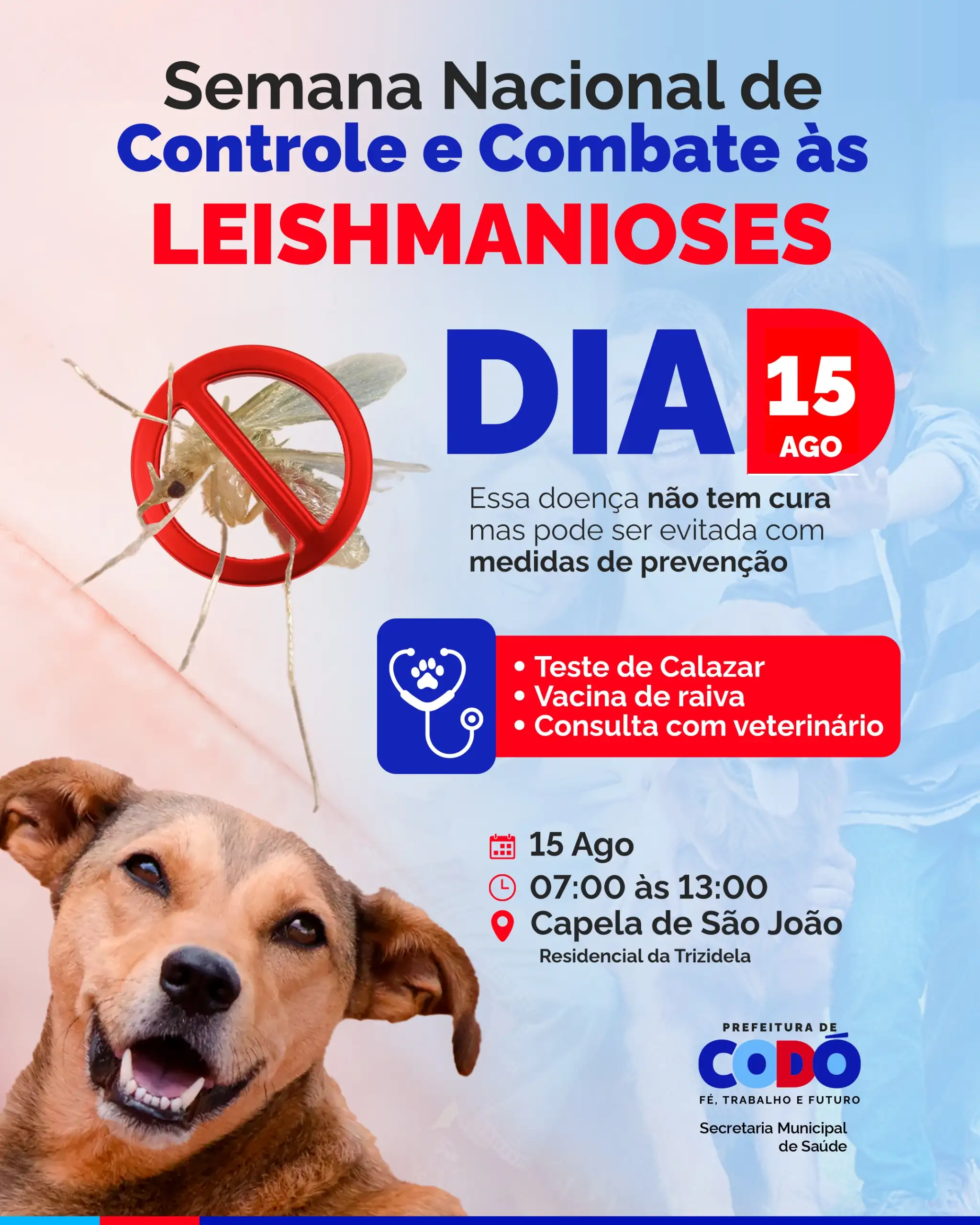 Galeria de imagens - Foto 1 da notícia: Prefeitura de Codó promove DIA D em combate à Leishmaniose