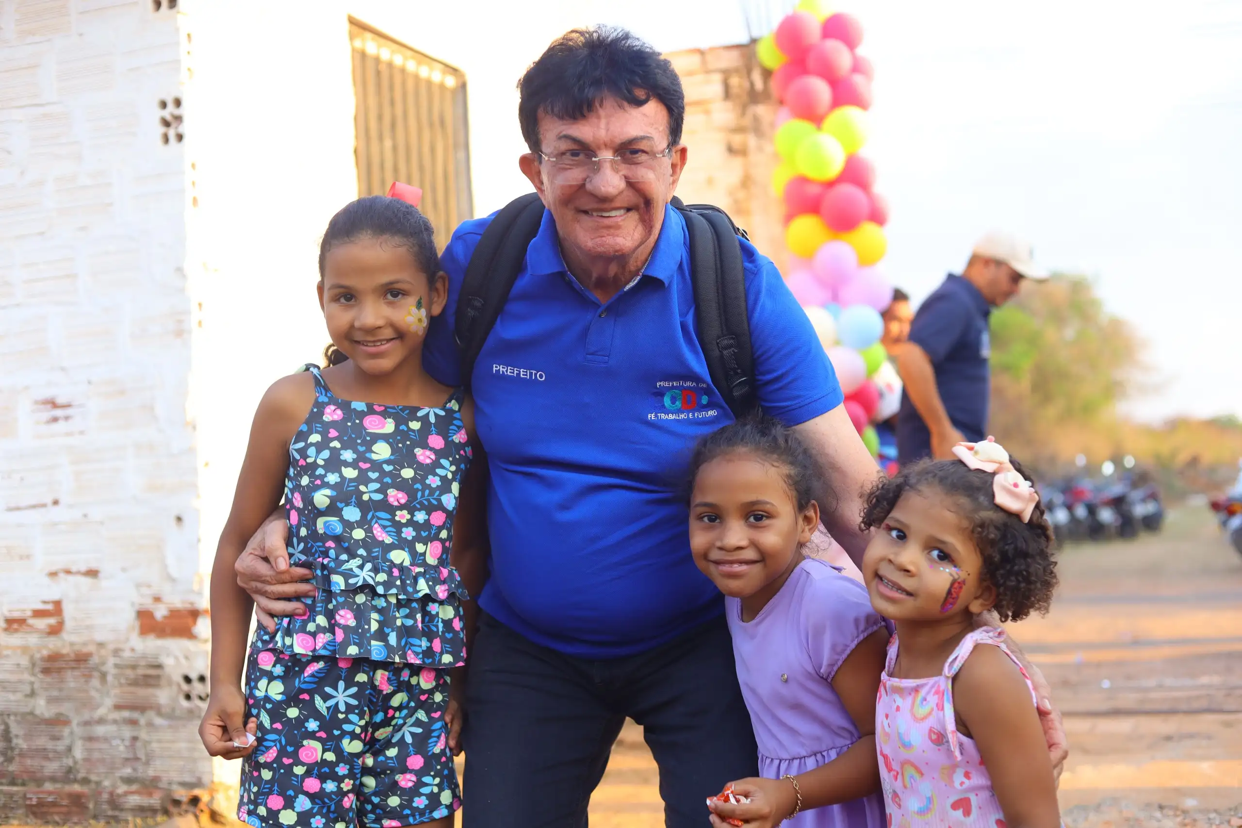 Foto 1 – Prefeitura de Codó realiza “Dia D da Primeira Infância” e promove tarde de alegria para centenas de crianças