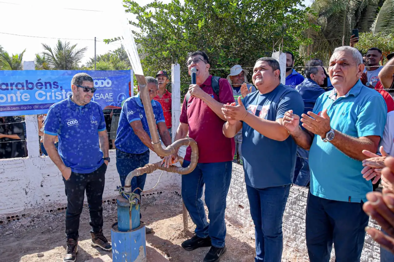Foto 8 – Prefeitura de Codó inaugura mais dois poços artesianos e amplia acesso à água potável na zona rural