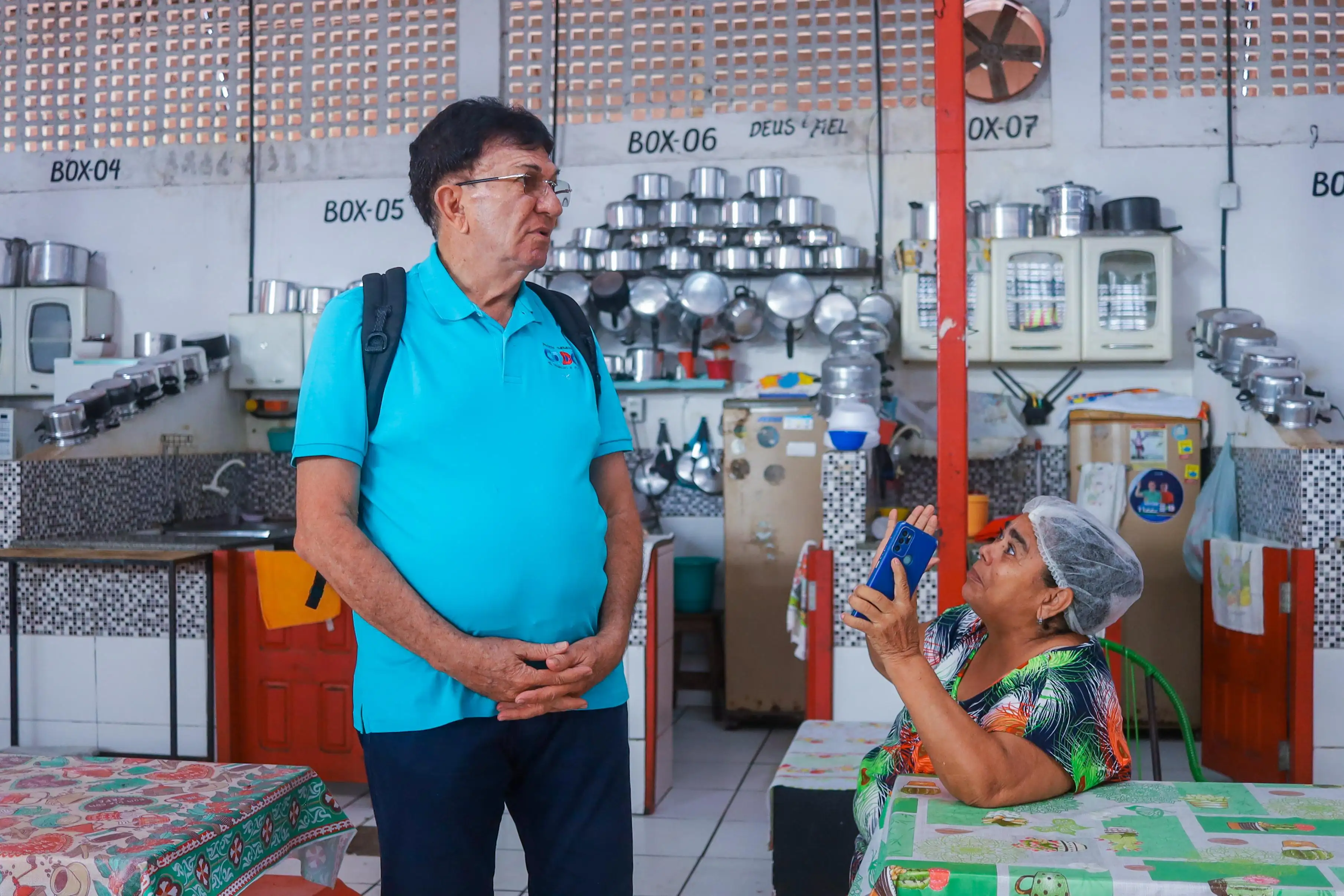 Galeria de imagens - Foto 8 da notícia: Prefeito Chiquinho FC visita Mercado Central de Codó para identificar problemas estruturais e providenciar melhorias
