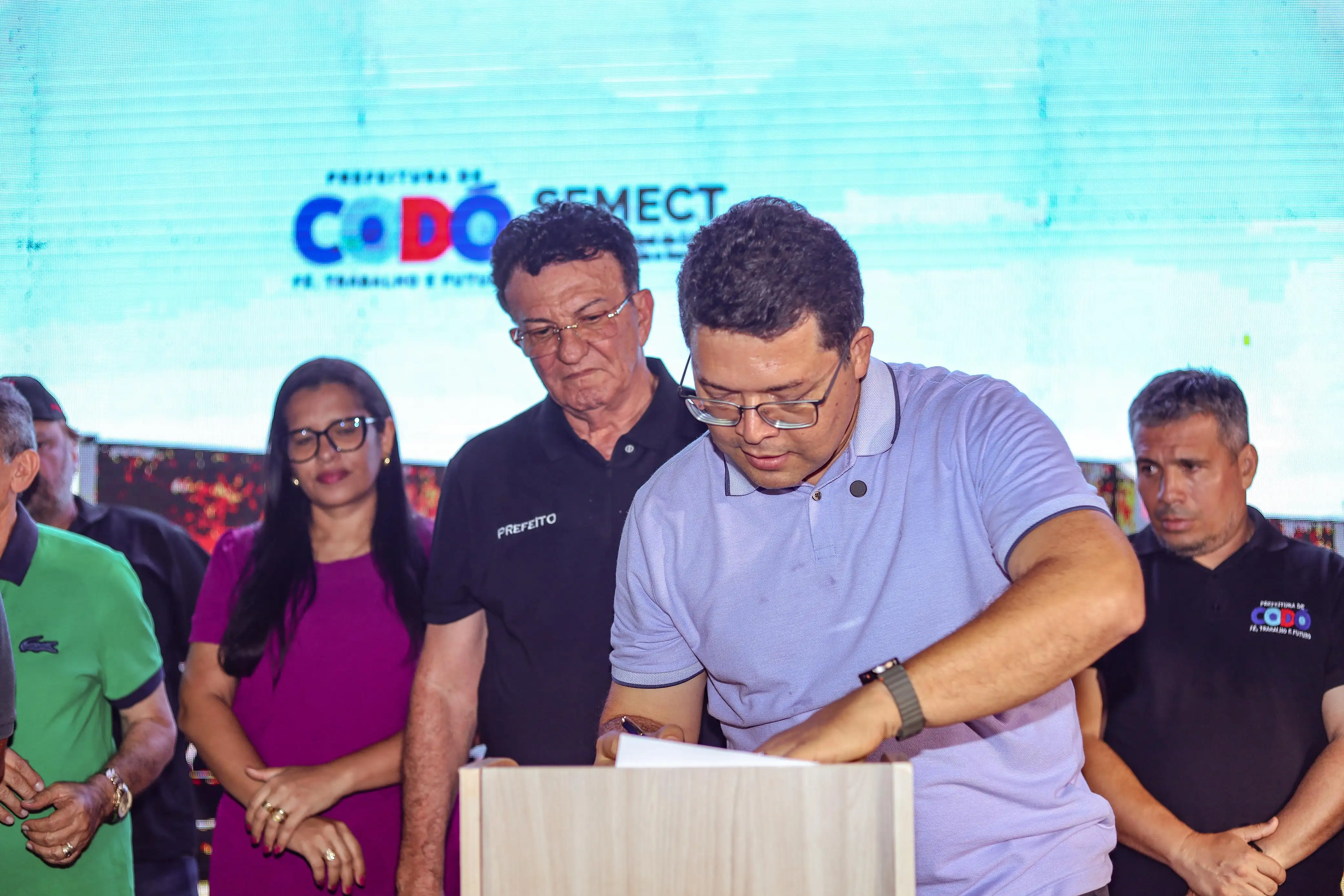 Foto 9 – Prefeitura de Codó assina ordem de serviço para retomada da obra da creche Proinfância em tempo integral no Residencial Trizidela