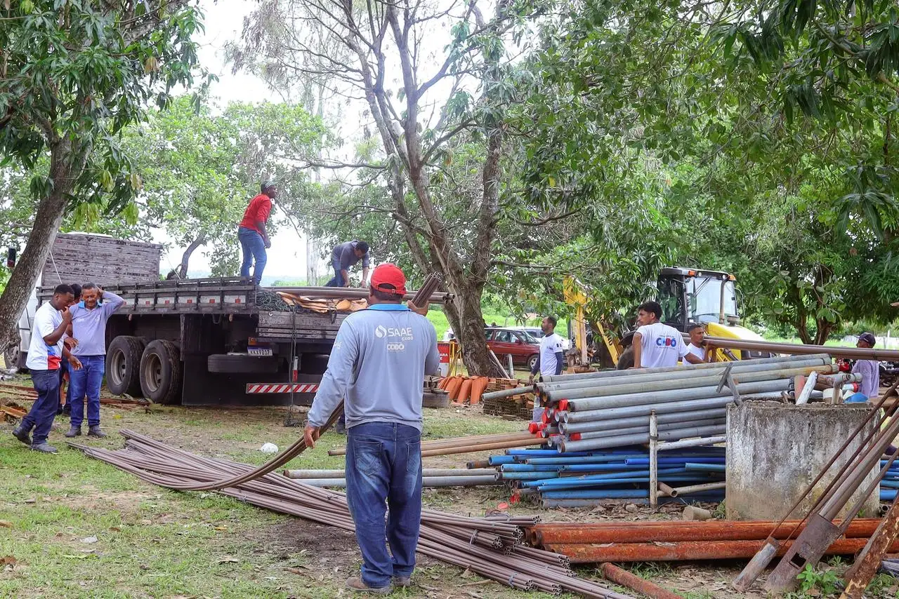 Galeria de imagens - Foto 4 da notícia: SAAE de Codó recebe tubos e caixas d’água para reforçar abastecimento na zona rural