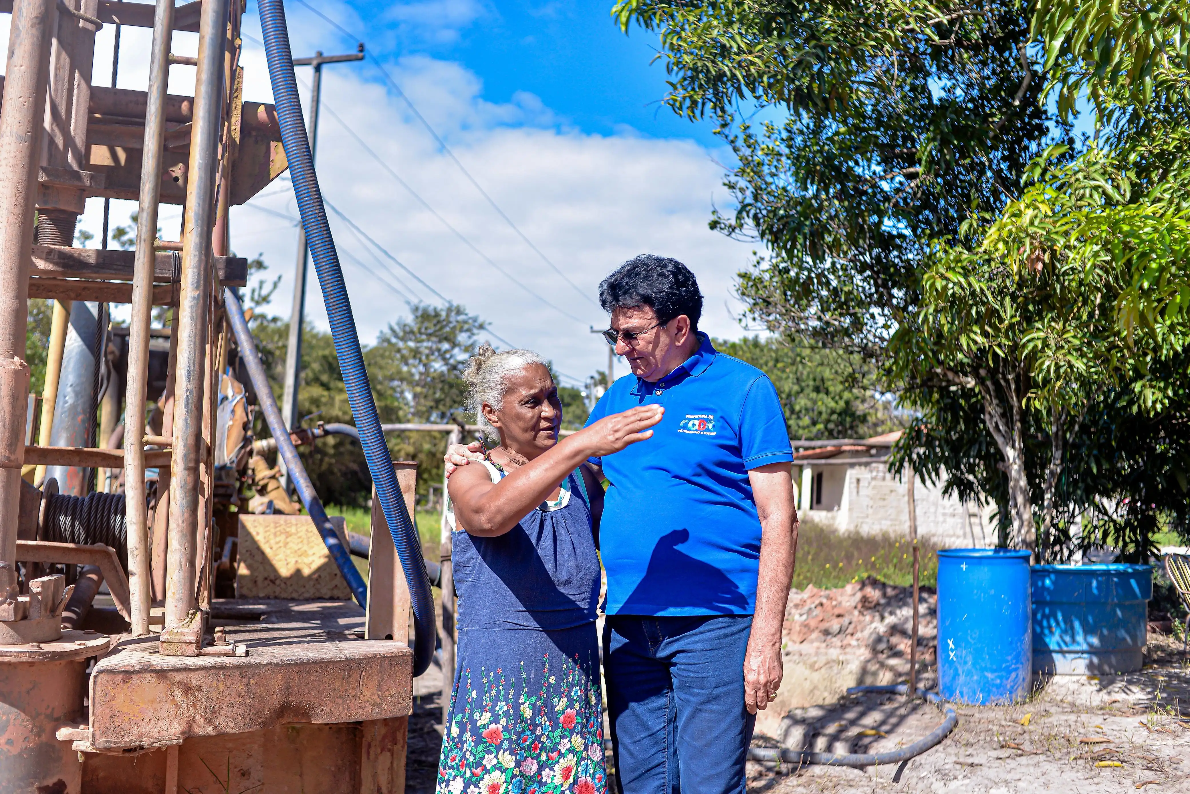 Foto 1 – Prefeitura de Codó determina execução do sistema de abastecimento de água no povoado Buriti Dantas