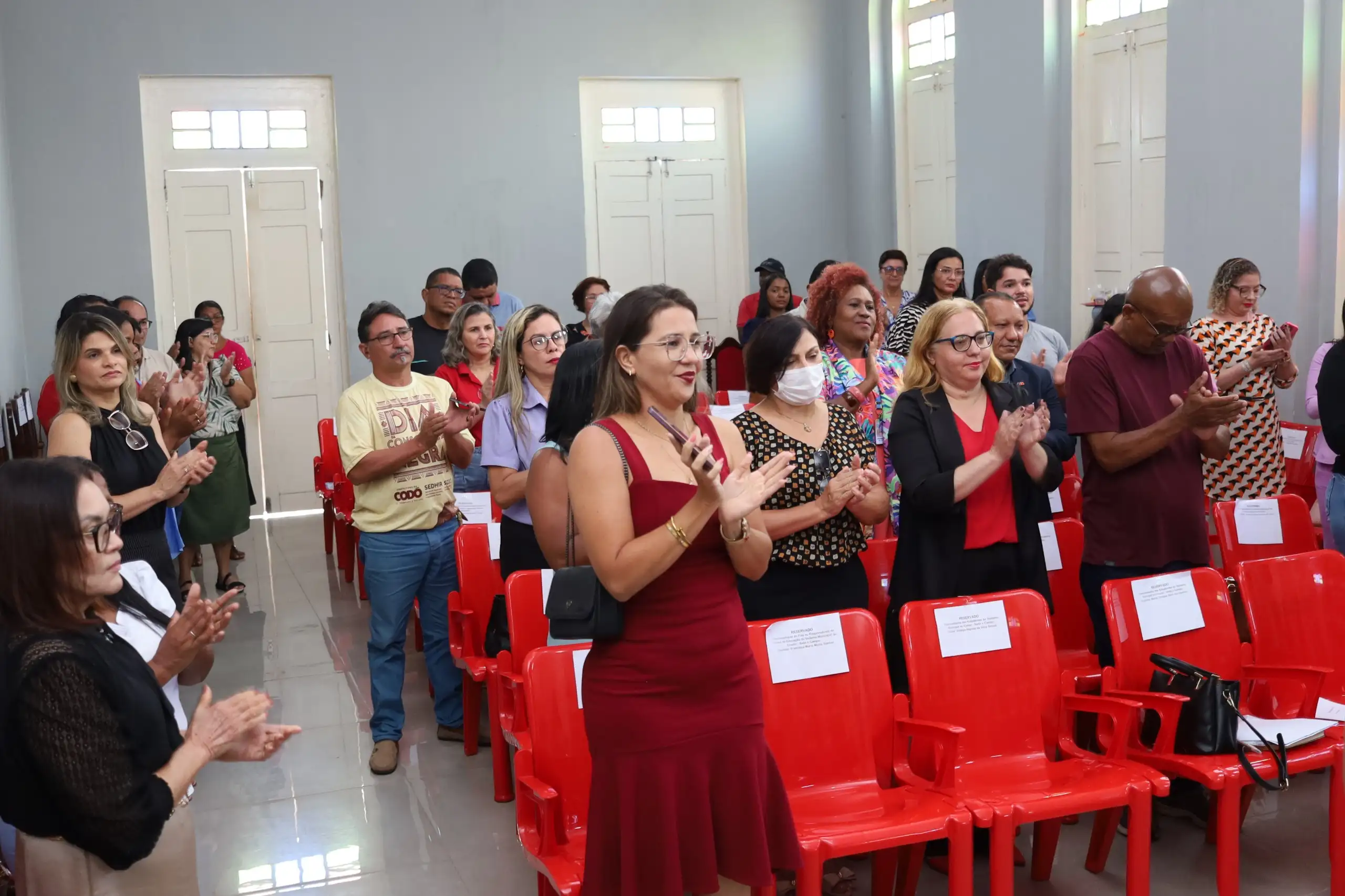 Foto 2 – Novos membros do Fórum Municipal de Educação tomam posse em Codó