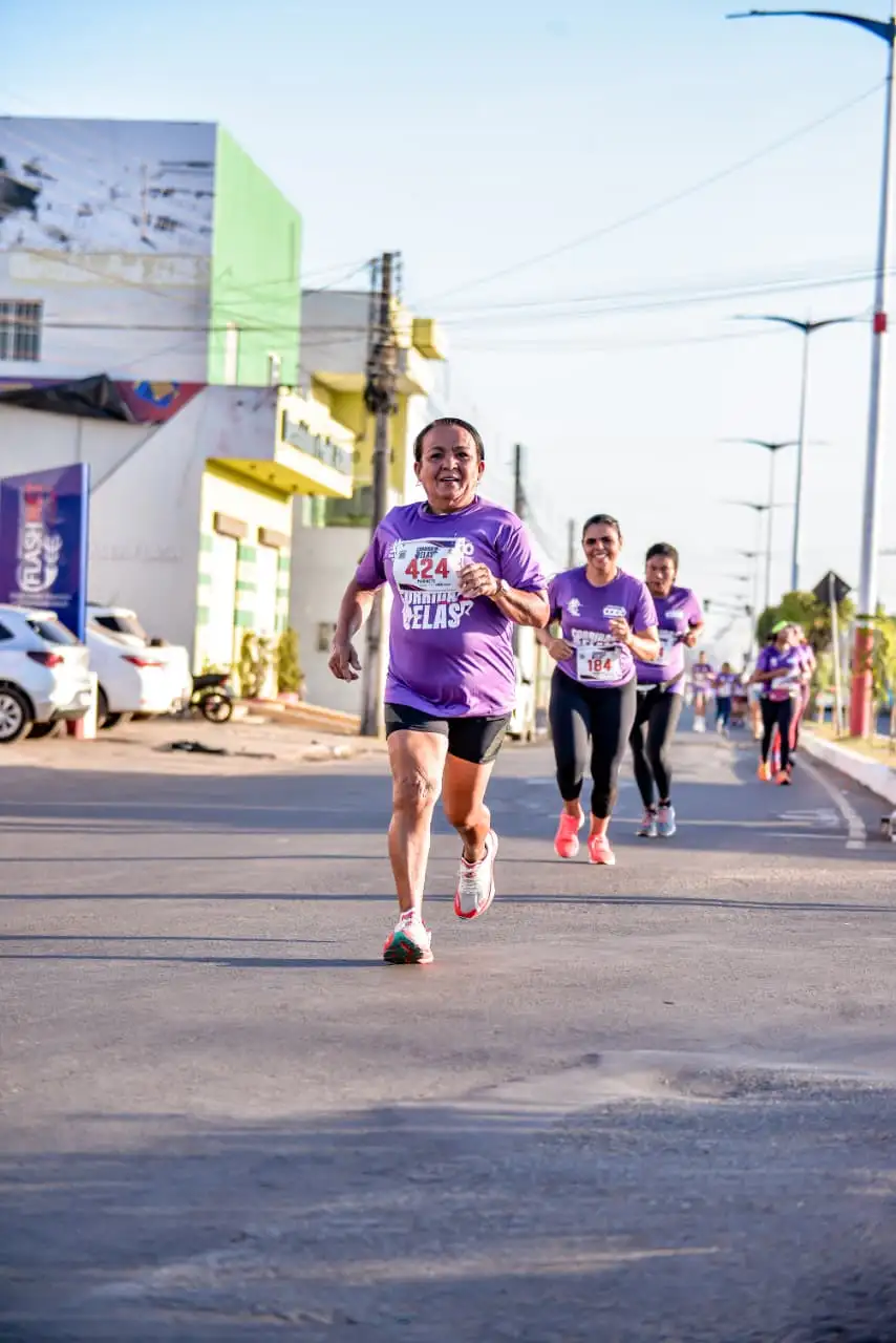 Galeria de imagens - Foto 13 da notícia: 1ª Corrida Por Elas marcou o encerramento do Agosto Lilás com emoção, superação e compromisso social em Codó