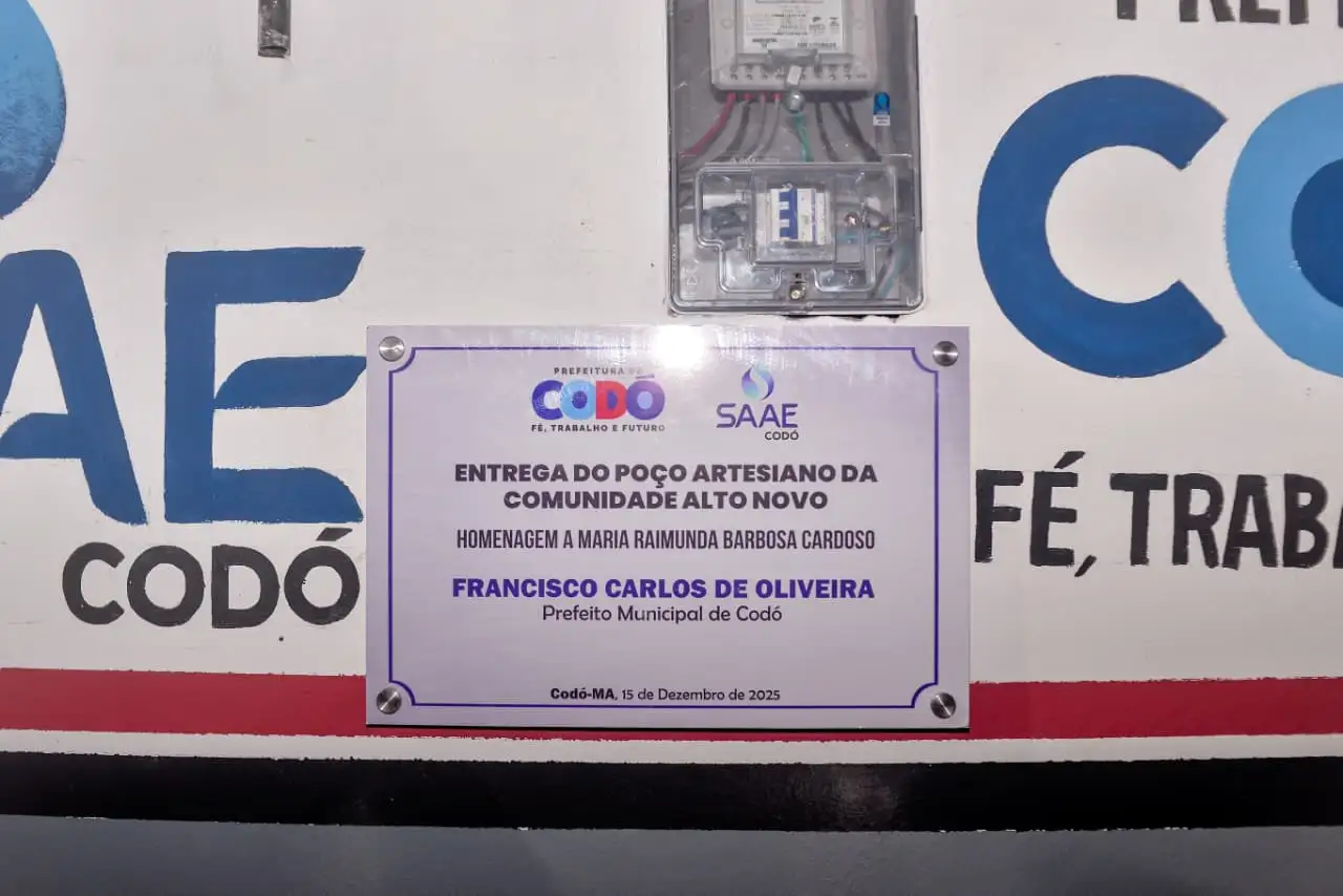 Foto 7 – Prefeitura de Codó inaugura sistema de abastecimento de água no Alto Novo e entrega ambulância ao Povoado Alegre