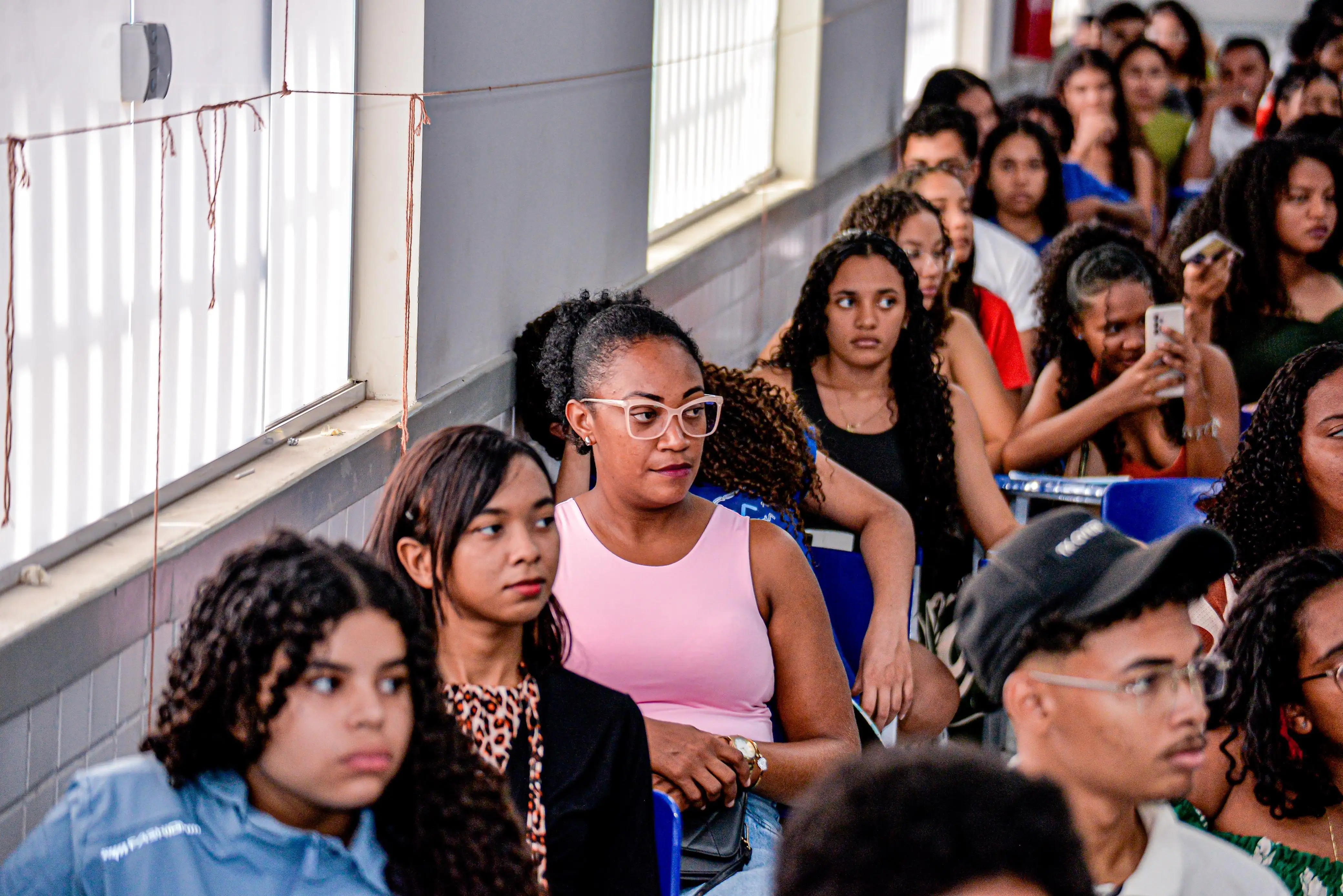 Foto 2 – Alunos do Ensino Médio participam de aulão preparatório para o ENEM em Codó