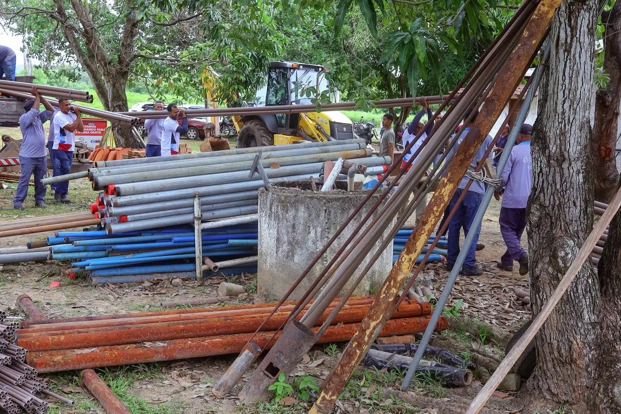 Galeria de imagens - Foto 6 da notícia: SAAE de Codó recebe tubos e caixas d’água para reforçar abastecimento na zona rural
