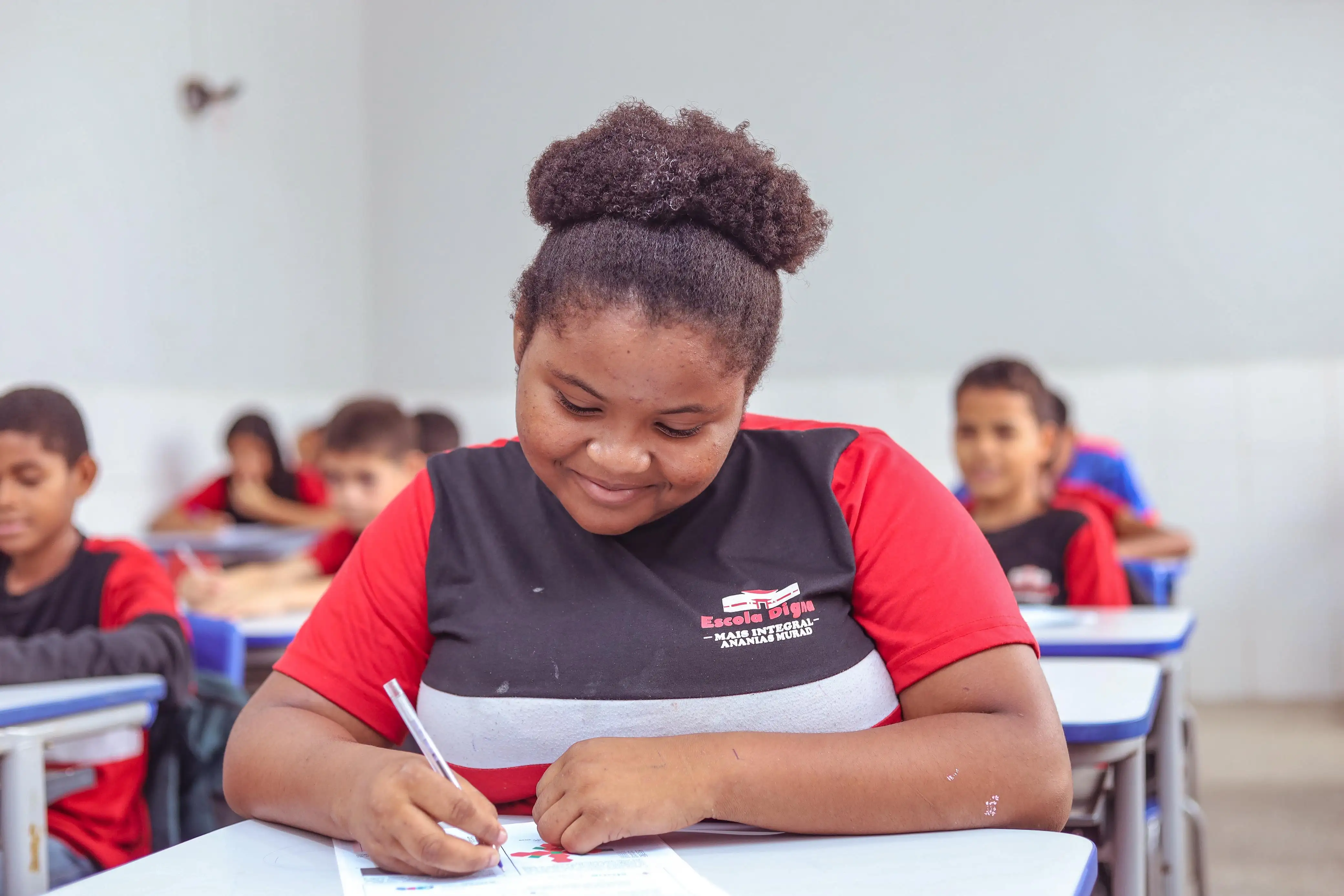 Galeria de imagens - Foto 3 da notícia: Escolas das redes municipal e privada de ensino de Codó aplicam provas da primeira fase da OMAC