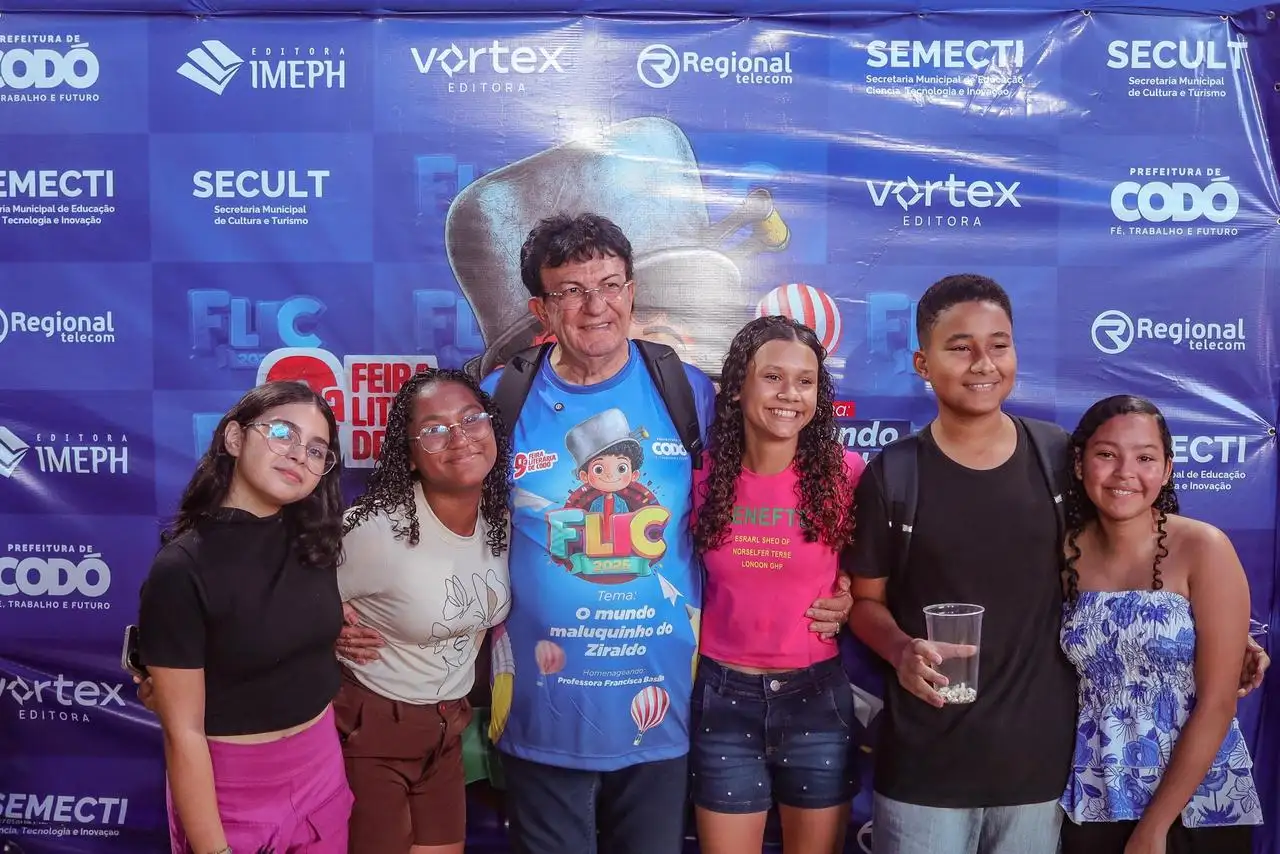 Galeria de imagens - Foto 11 da notícia: Abertura da “Cidade Tecnológica e Literária” reúne literatura, ciência e tecnologia em Codó