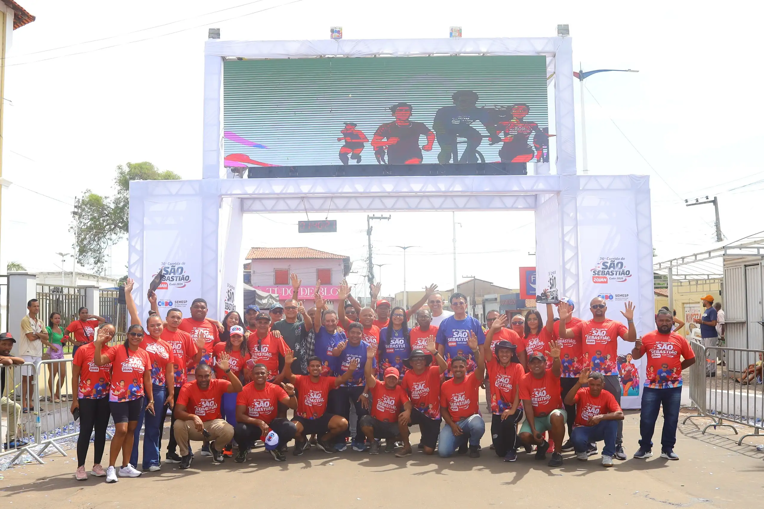 Foto 24 – 36ª Corrida de São Sebastião reúne mais de mil atletas e movimenta Codó com esporte e superação