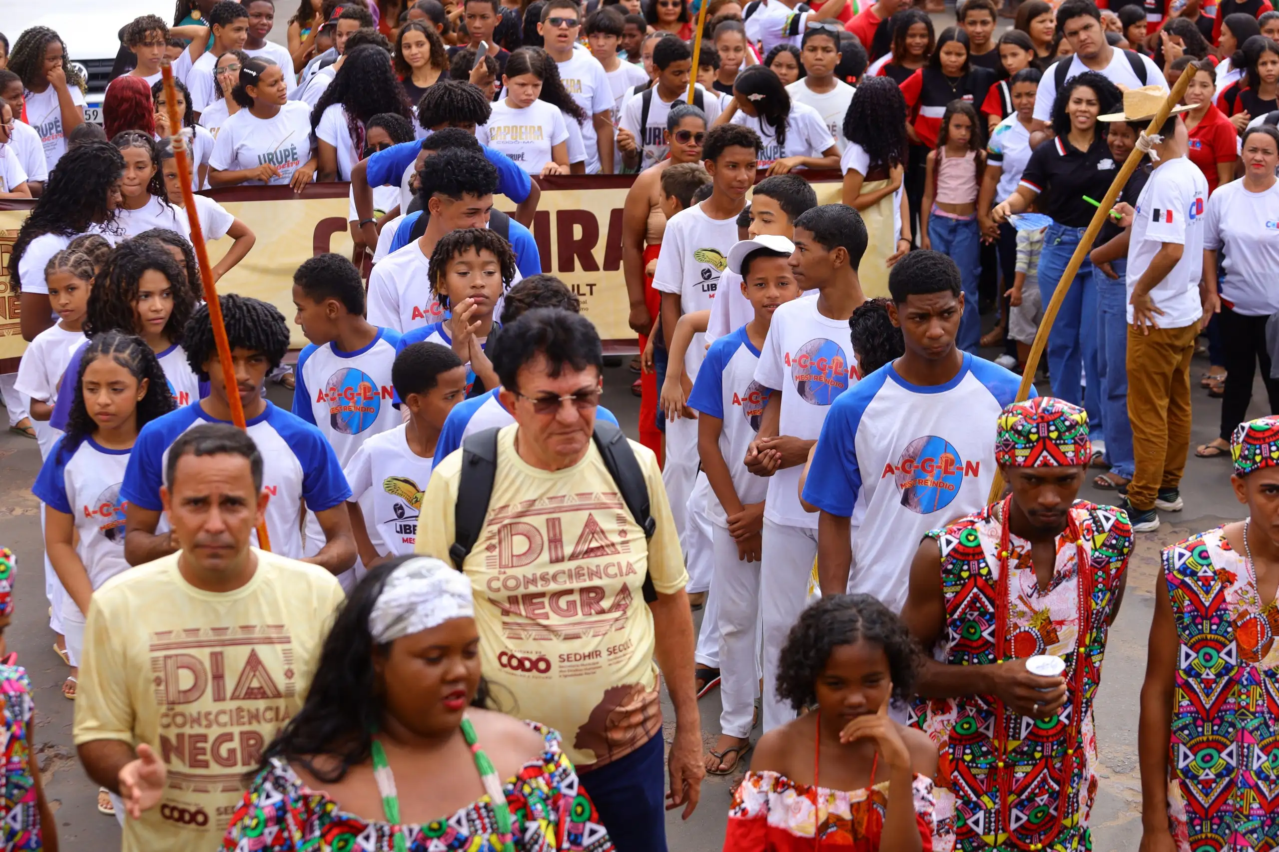 Foto 19 – Codó celebra Dia da Consciência Negra com cortejo cultural e apresentações artísticas