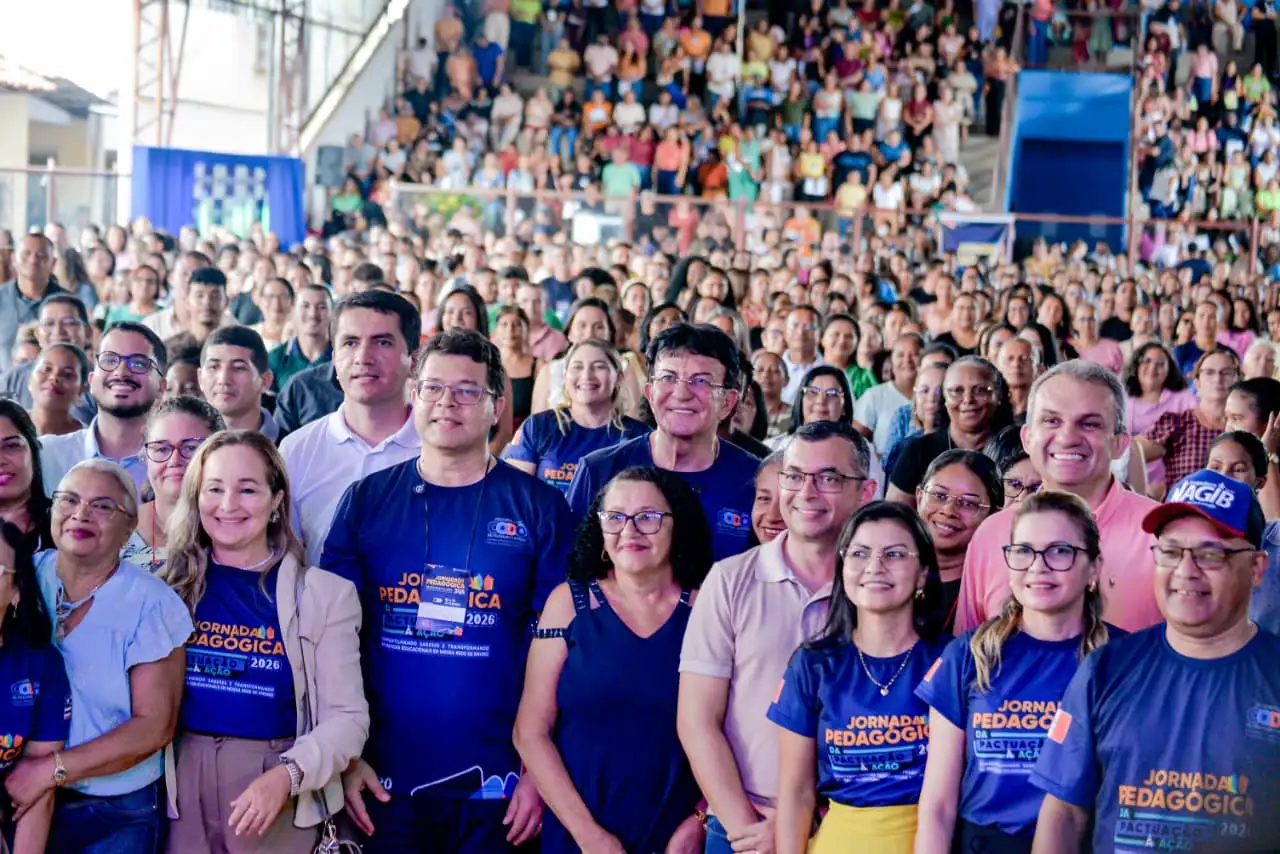 Galeria de imagens - Foto 9 da notícia: Jornada Pedagógica 2026 discute alfabetização, IA e metodologias ativas em Codó