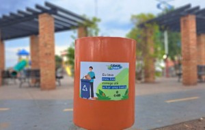 Prefeitura de Codó instala lixeiras públicas em diversos pontos da cidade para promover sustentabilidade