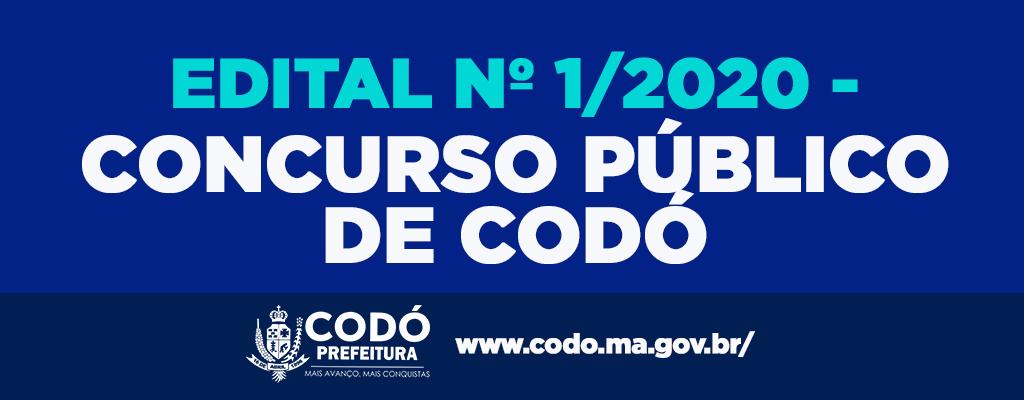Concurso Publico – Edital 01/2020