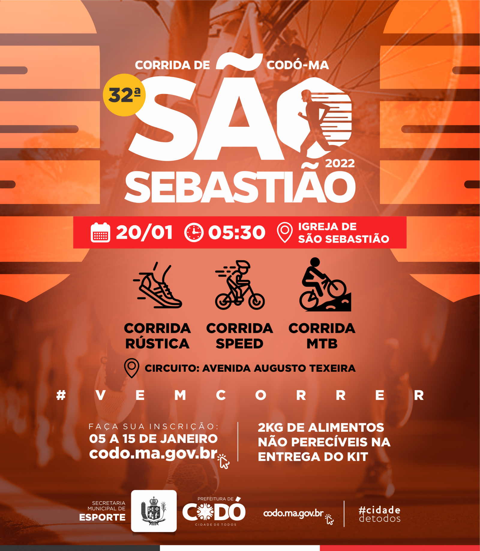 Prefeitura prepara mega evento para a 32ª corrida de São Sebastião